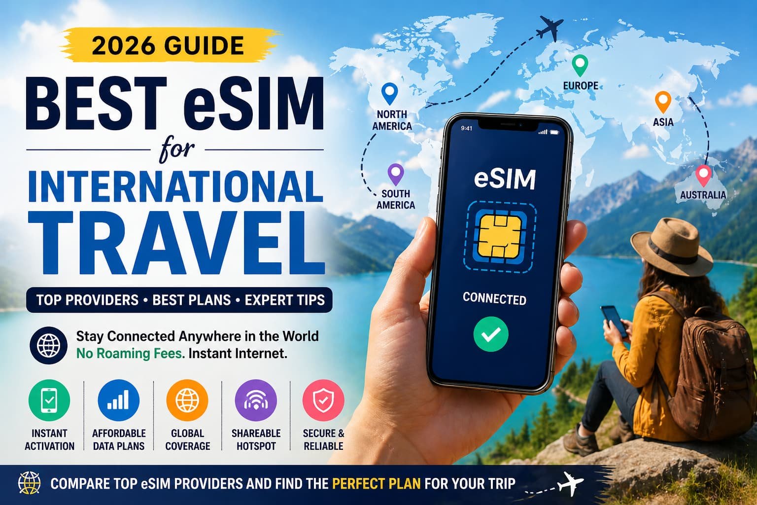 best esim for international travel 2026 guide global esim providers comparison