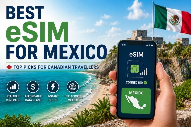 Best eSIM for Mexico From Canada: Top Picks for Every Trip