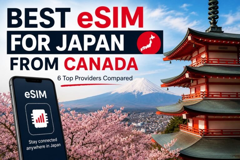 Best eSIM for Japan From Canada: Top Picks for Every Trip