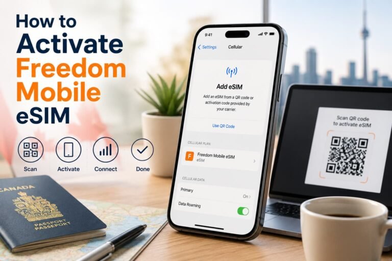How to Activate Freedom Mobile eSIM in Canada (Complete Step-by-Step Guide + Pro Tips)