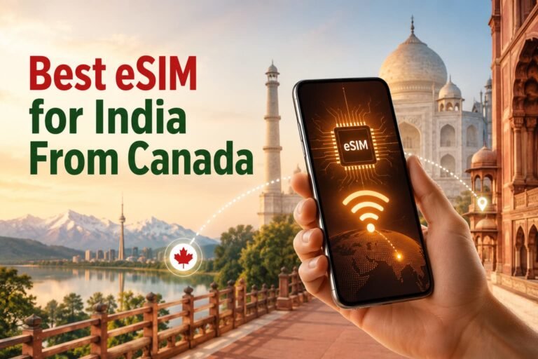 Choosing the Best eSIM for India: Start With the Network